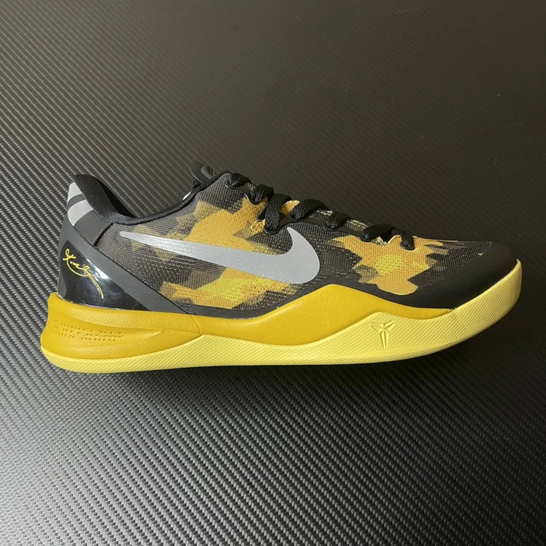 Kobe 8 Black Yellow 555286-077