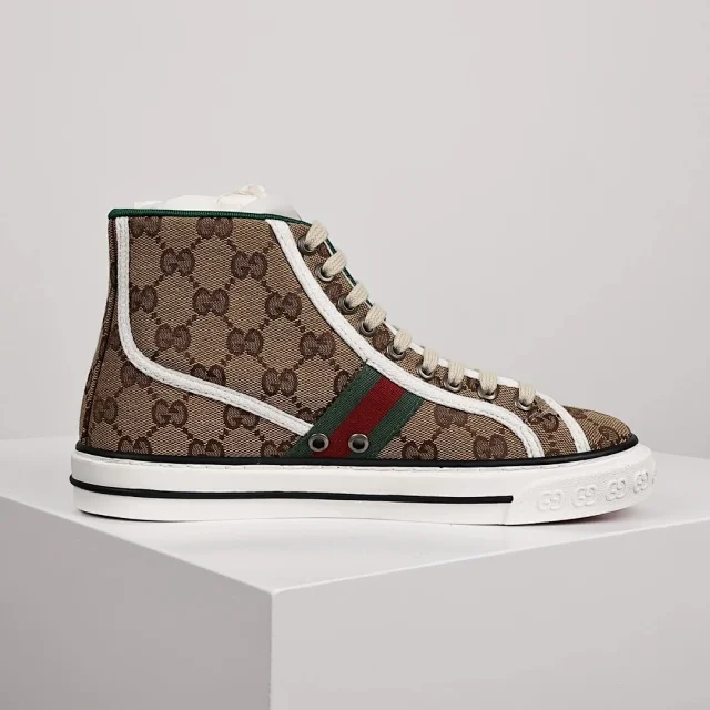 Gucci Sneakers Tennis 1977 high-top canvas product detail image 5