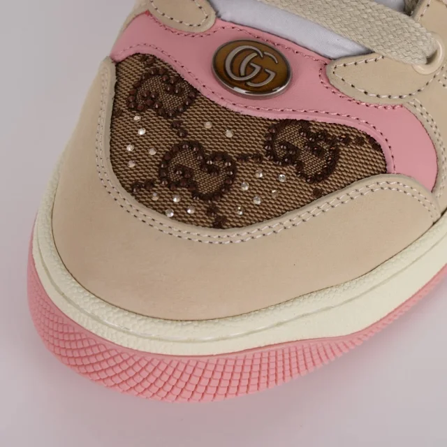 Gucci Sneakers Screener low-top with GG canvas and Web stripe product detail image 16
