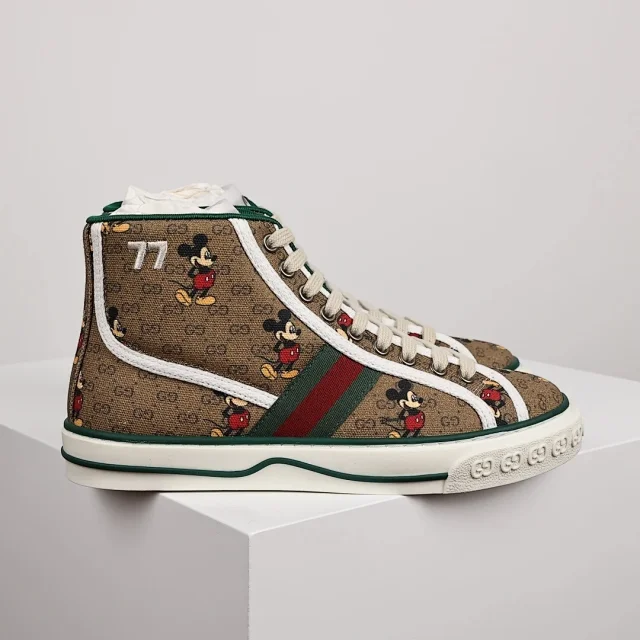 Gucci Sneakers Tennis 1977 high-top canvas product detail image 26