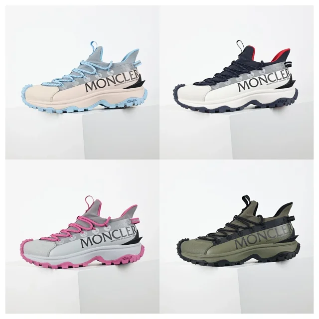 Moncler Sneakers Trailgrip lace-up with lug soles product detail image 1
