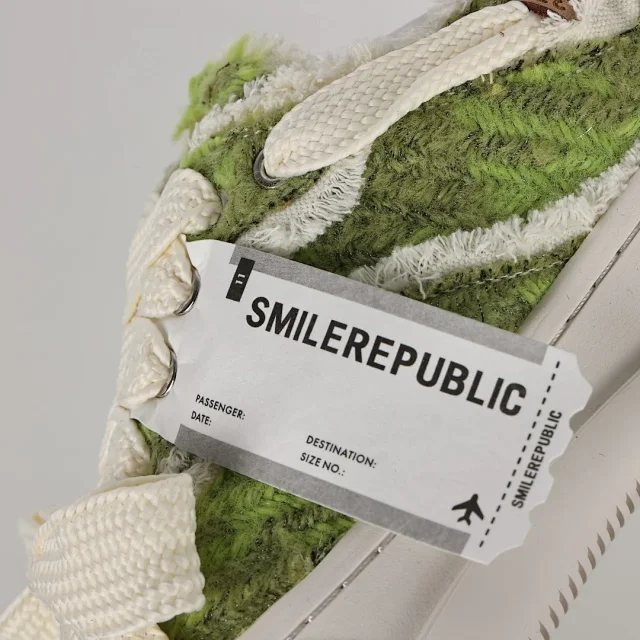 SMILEREPUBLIC Sneakers Frayed Canvas High-Top product detail image 25