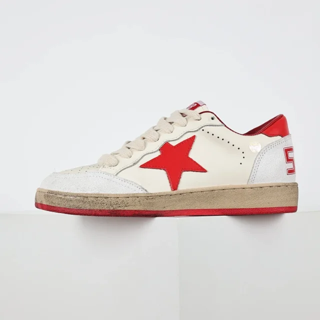 Golden Goose Sneakers Super-Star distressed star product detail image 30