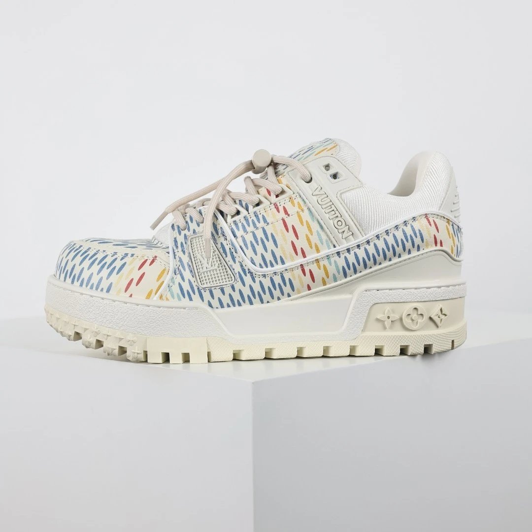 Louis Vuitton Sneakers LV Trainer — LV Trainer White Cowboy