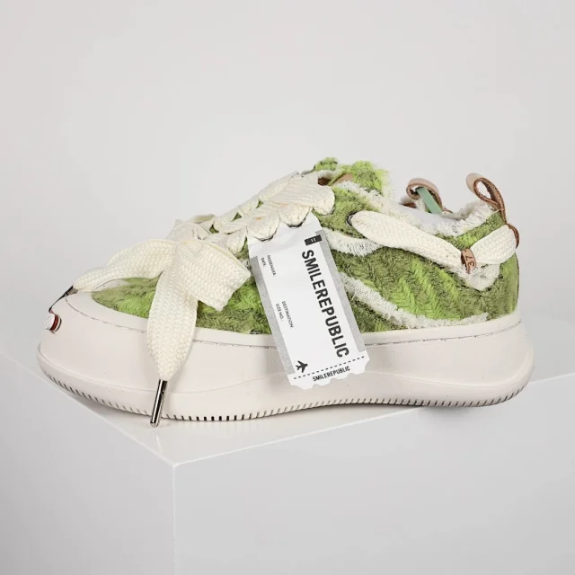 SMILEREPUBLIC Sneakers Frayed Canvas High-Top product detail image 28