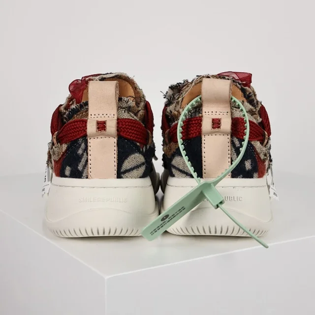 SMILEREPUBLIC Sneakers Frayed Canvas High-Top product detail image 4