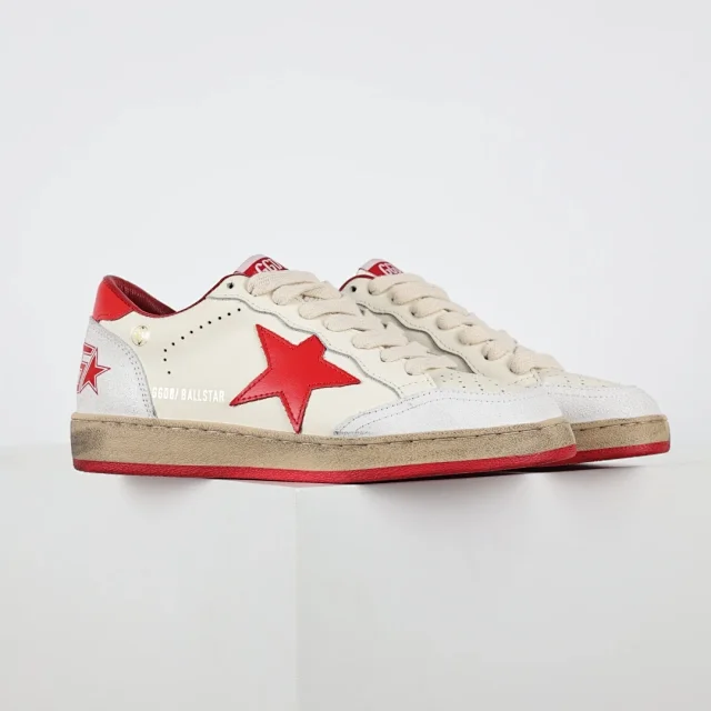 Golden Goose Sneakers Super-Star distressed star product detail image 32