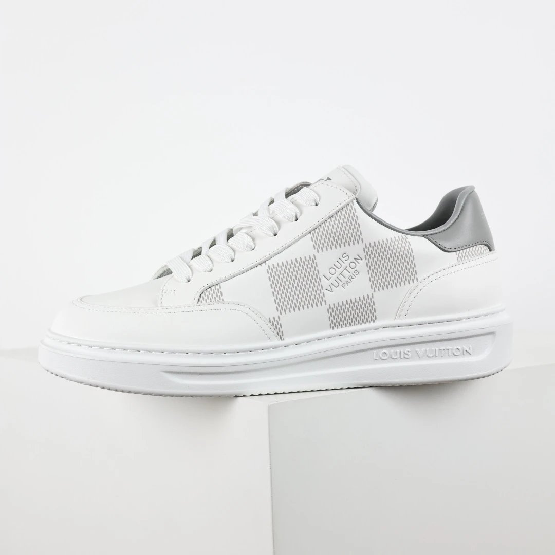 Louis Vuitton Sneakers Beverly Hills low-top — LV board shoes white ash