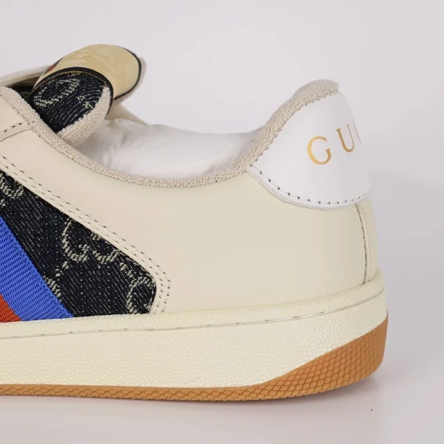 Gucci Sneakers Screener low-top with GG canvas and Web stripe product detail image 34