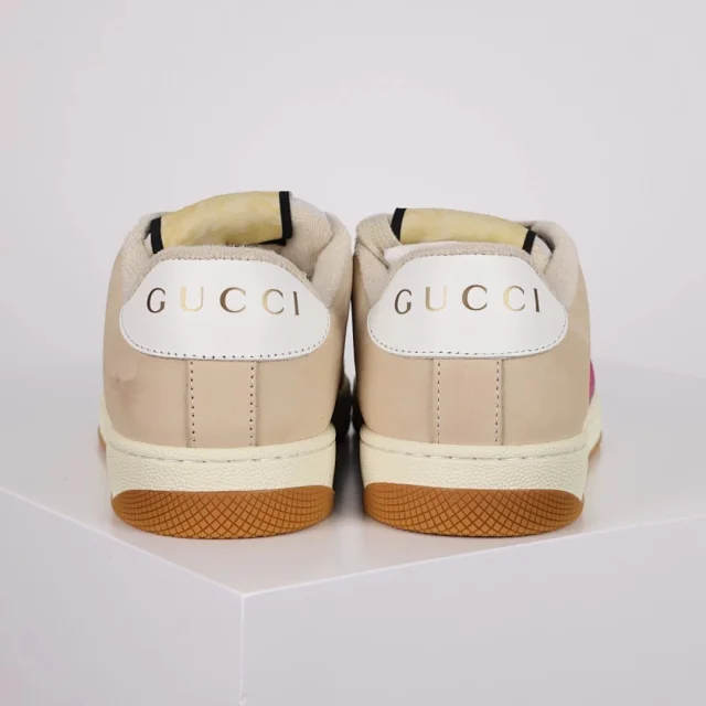 Gucci Sneakers Screener low-top with GG canvas and Web stripe product detail image 21