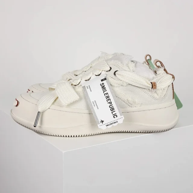 SMILEREPUBLIC Sneakers Frayed Canvas High-Top product detail image 19
