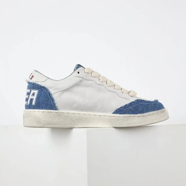 Golden Goose Sneakers Super-Star distressed star product detail image 9
