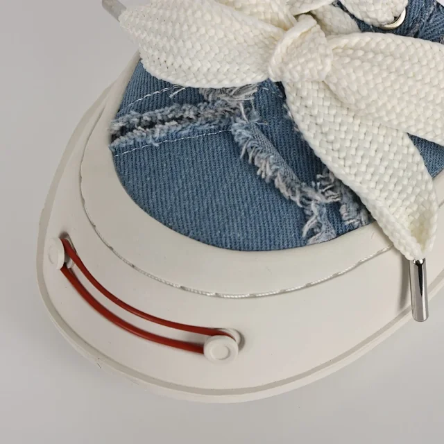 SMILEREPUBLIC Sneakers Frayed Canvas High-Top product detail image 32
