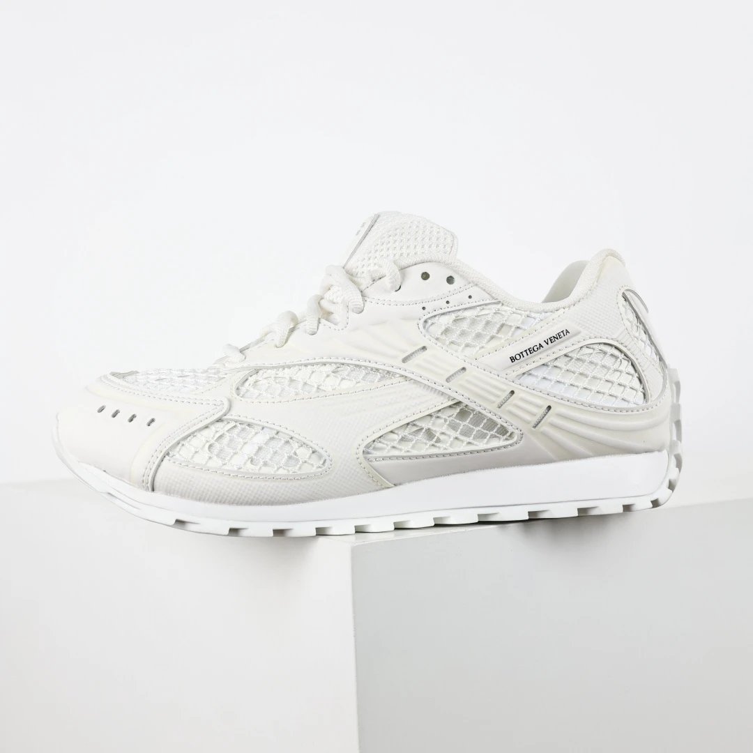 Bottega Veneta Sneakers Orbit low-top mesh — Bottega Veneta Running Shoes White