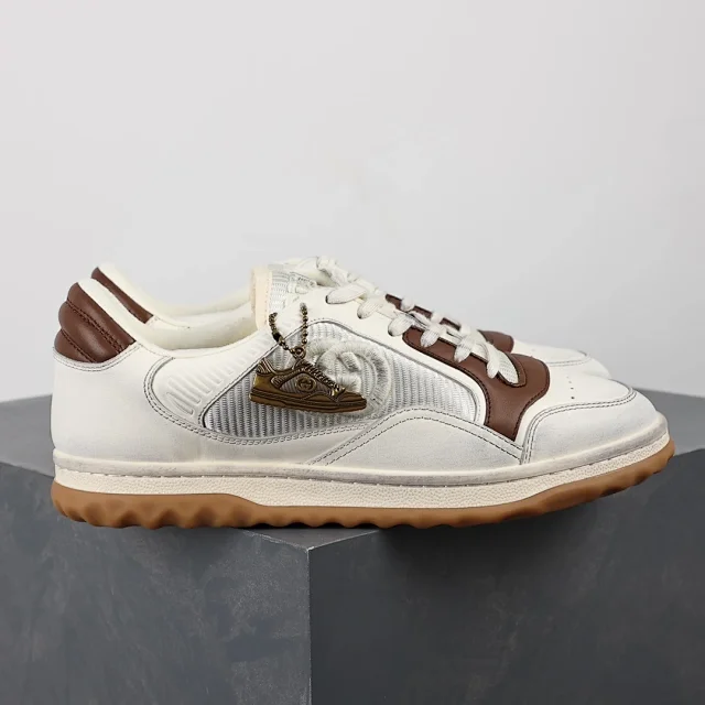 Gucci Sneakers MAC80 low-top with Interlocking G side logo product detail image 17