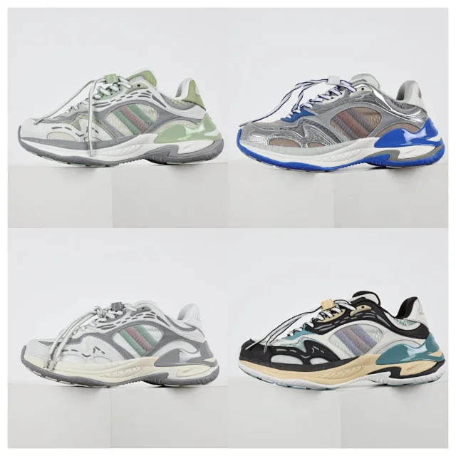 Unbranded Sneakers Chunky low-top with striped side panels product detail image 1