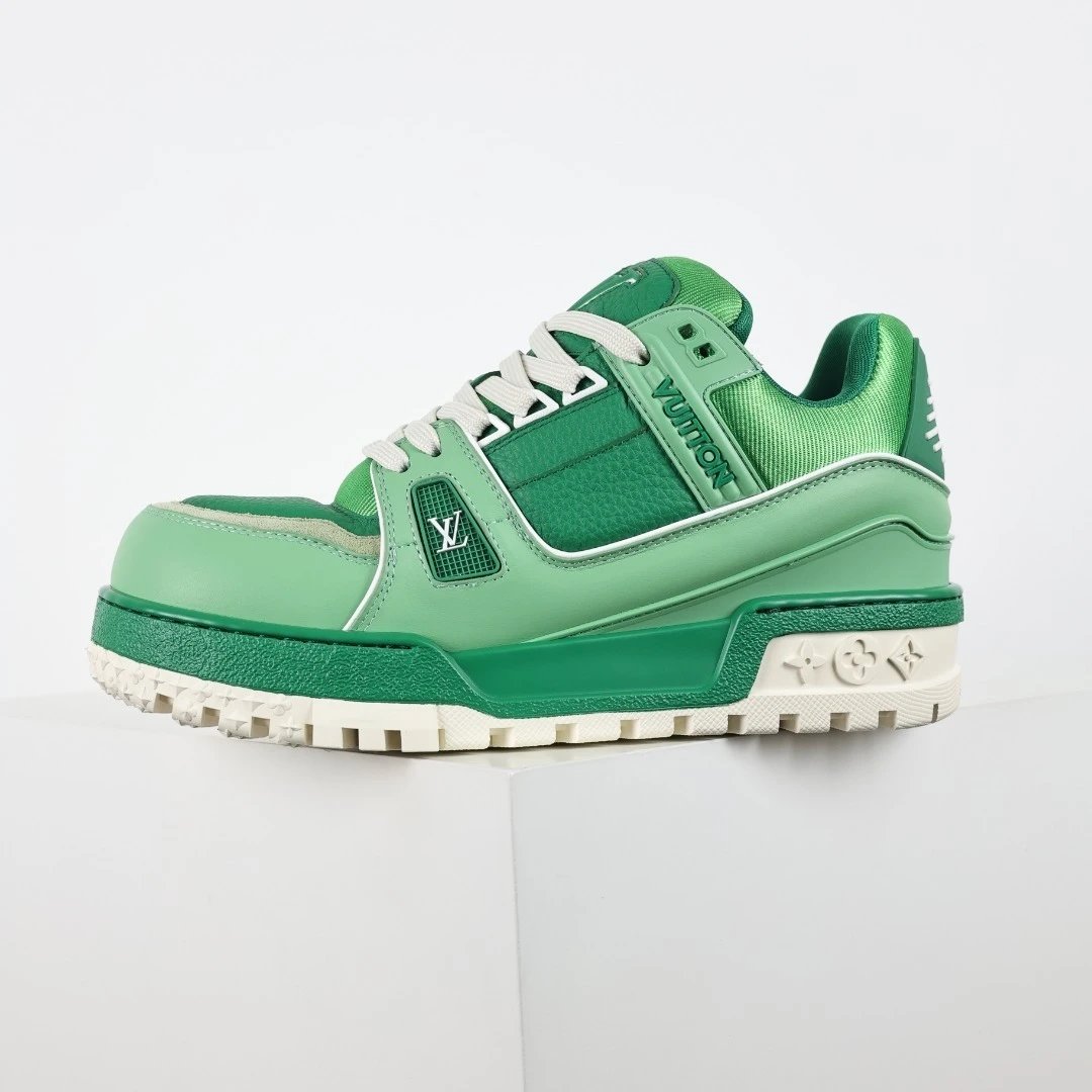 Louis Vuitton Sneakers LV Trainer — LV Trainer Green