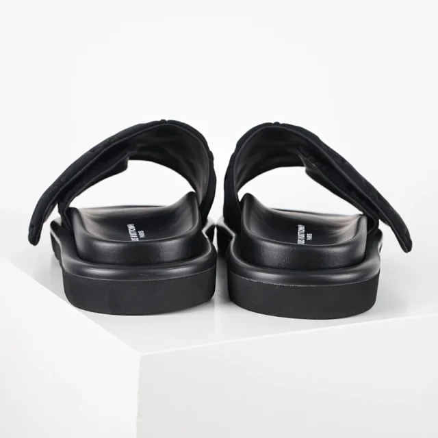 Louis Vuitton Slippers C8 Monogram Hook-and-Loop Strap Slides product detail image 3