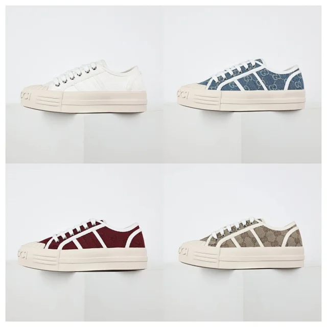 Gucci Sneakers Low-Top Platform Monogram Canvas product detail image 1