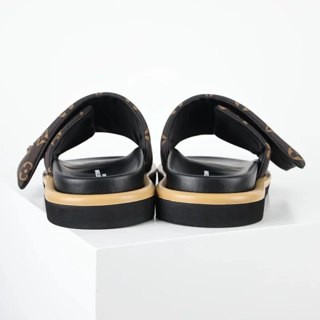 Louis Vuitton Sandals C8 Monogram Slide product detail image 11