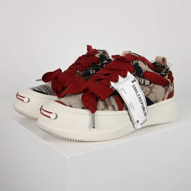 SMILEREPUBLIC Sneakers Frayed Canvas High-Top product detail image 9