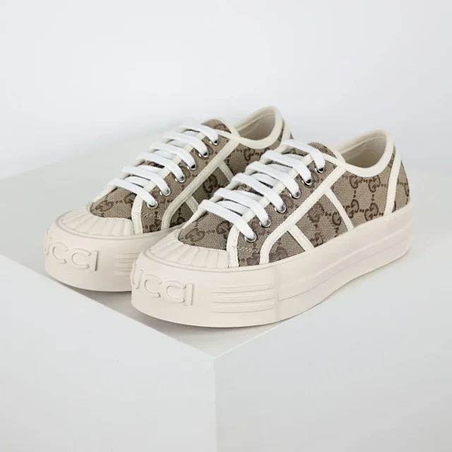 Gucci Sneakers Low-Top Platform Monogram Canvas product detail image 16