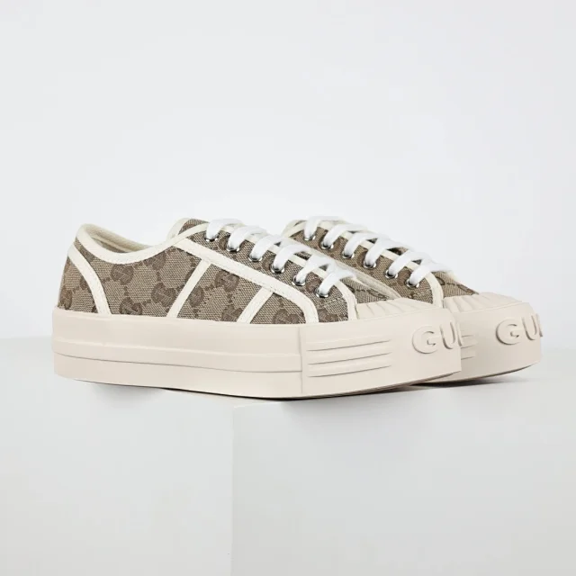 Gucci Sneakers Low-Top Platform Monogram Canvas product detail image 13
