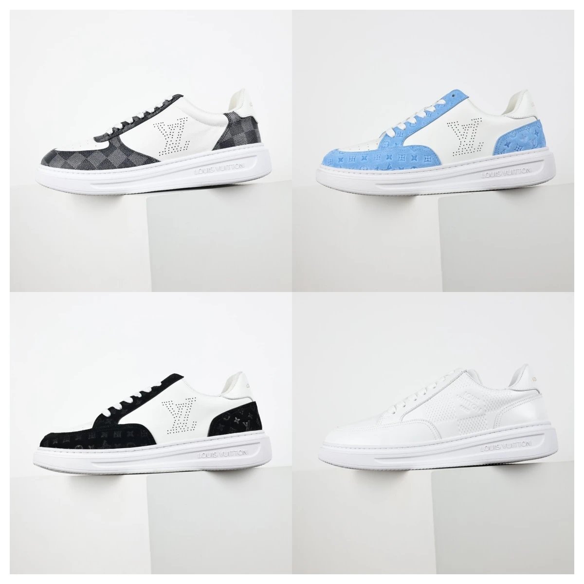 Louis Vuitton Sneakers Low-top monogram leather image 1