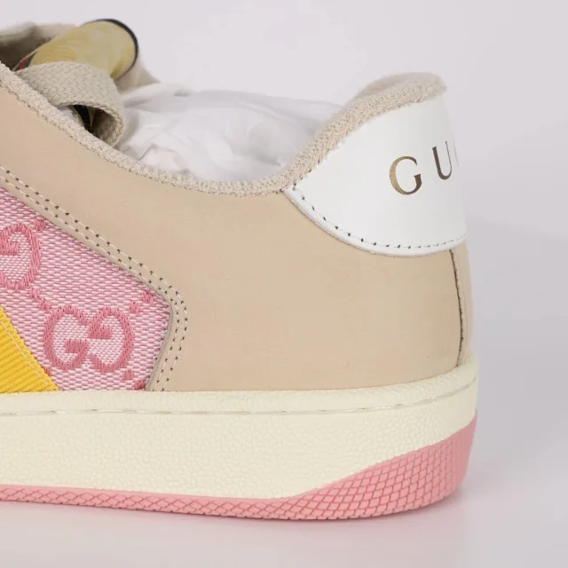 Gucci Sneakers Screener low-top with GG canvas and Web stripe product detail image 7