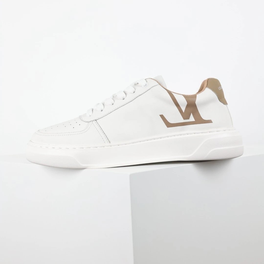 Louis Vuitton Sneakers Low-top lace-up — LV board shoes white brown