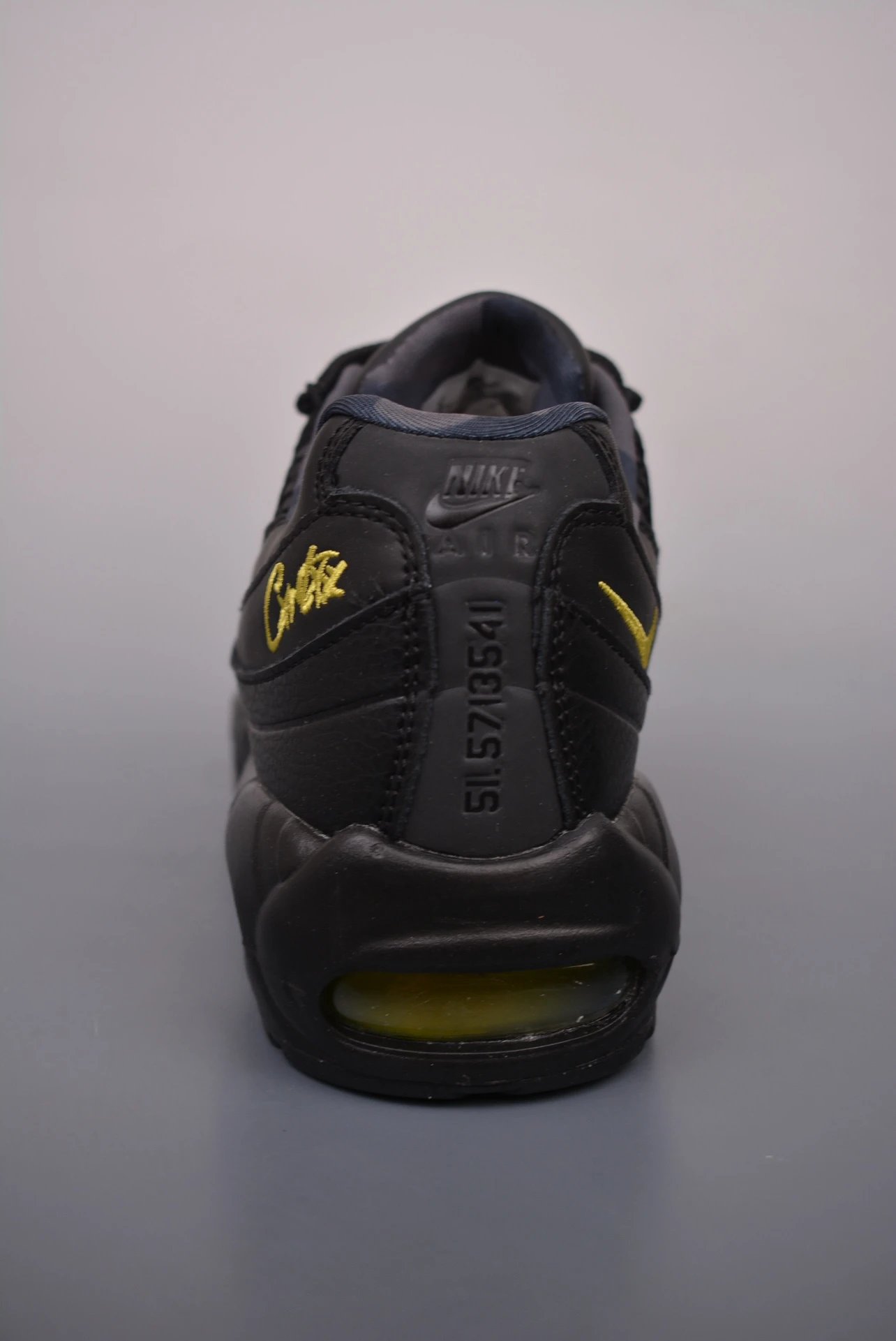 Corteiz Black and Yellow Sneakers product photo 4