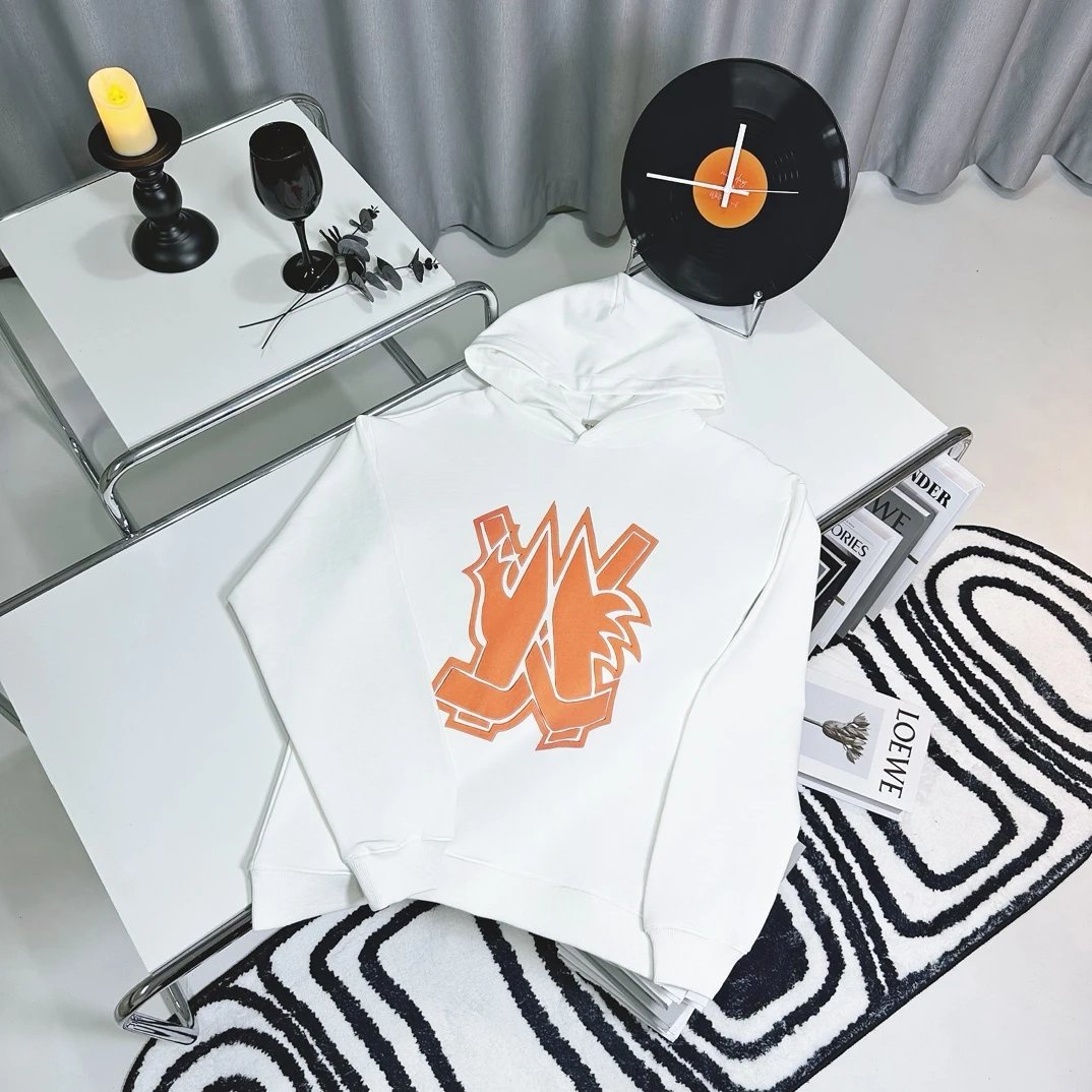 Moncler Logo Print Black Hoodie - 23