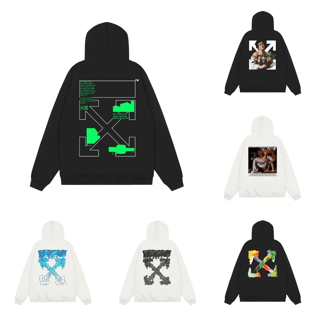 Off-White Diagonal Arrow Hoodi