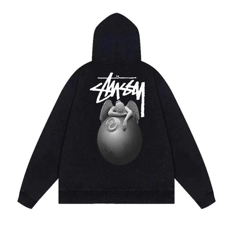 Stussy x Nike The Wing World Trip Navy Hoodie - 8