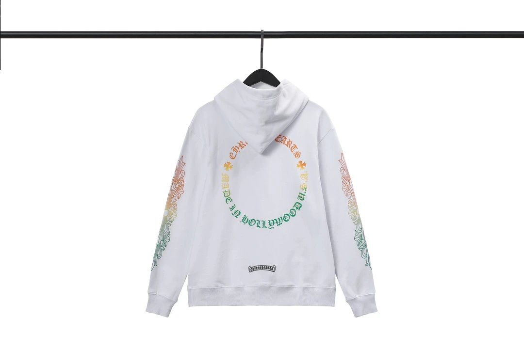 Chrome Hearts Link Orange Hoodie - 17