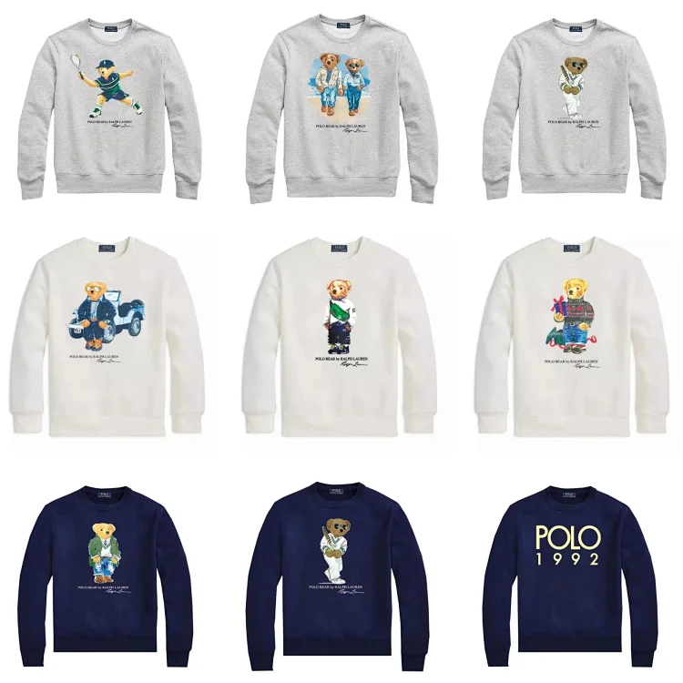 Ralph Lauren Polo Bear Pullover Hoodie