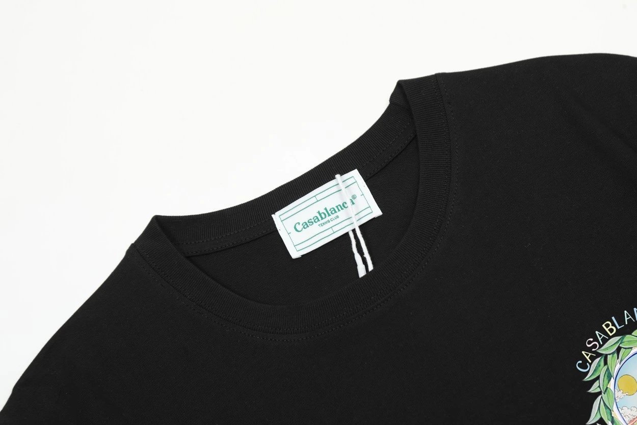 Casablanca Racing Internationale Black T-Shirt - 9