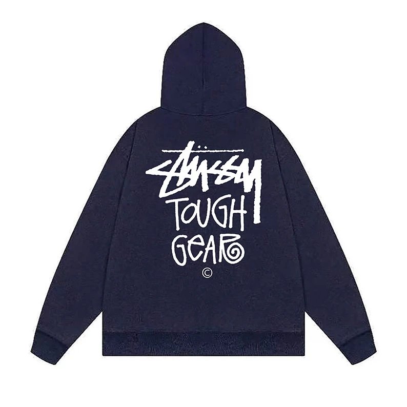 Stussy x Nike The Wing World Trip Navy Hoodie - 32
