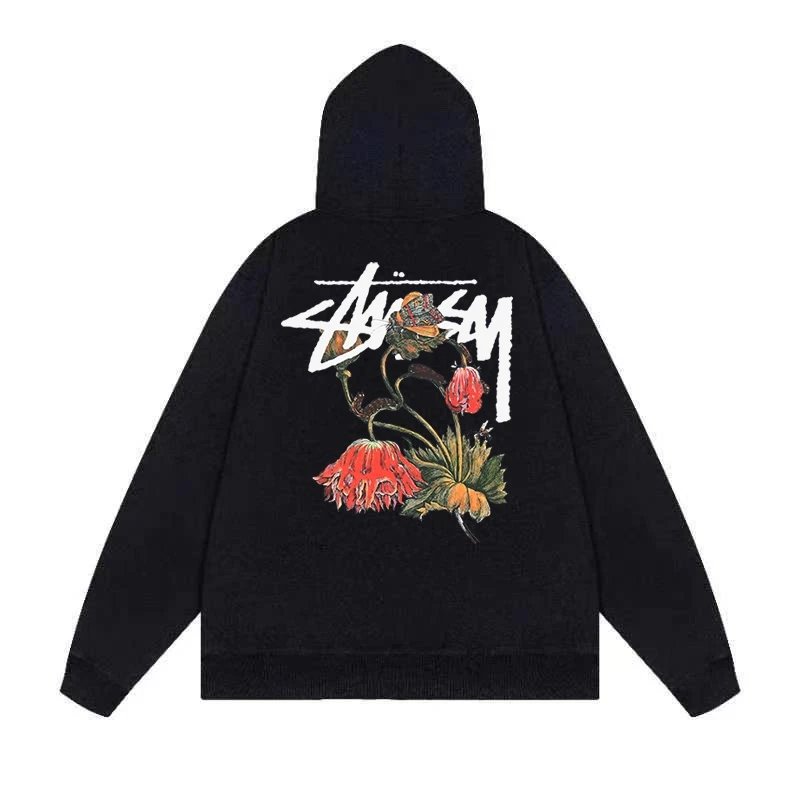 Stussy x Nike The Wing World Trip Navy Hoodie - 21