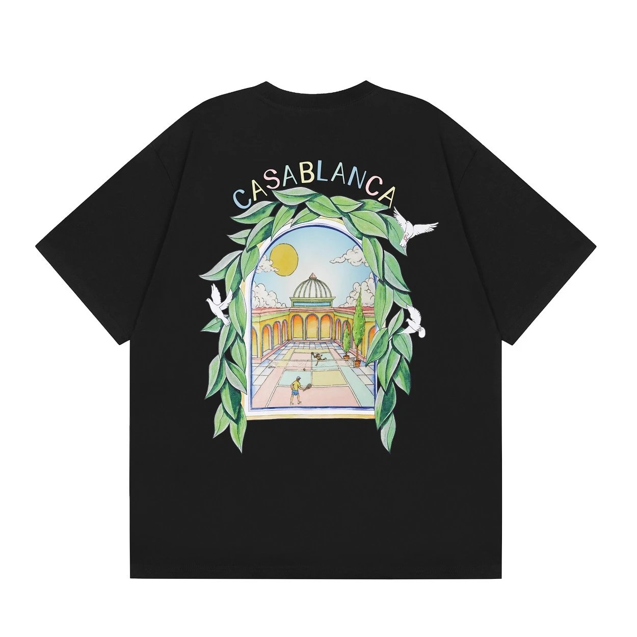 Casablanca Racing Internationale Black T-Shirt - 6