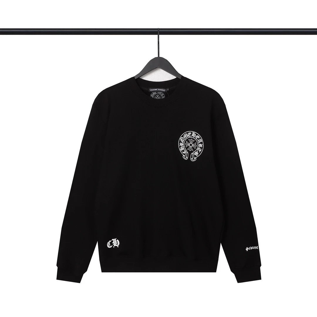 Chrome Hearts Cross Logo Long Sleeve Sweatshirt White Sweater - 24