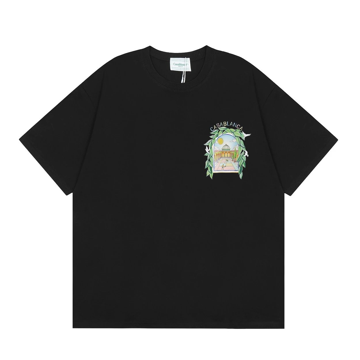 Casablanca Racing Internationale Black T-Shirt - 5
