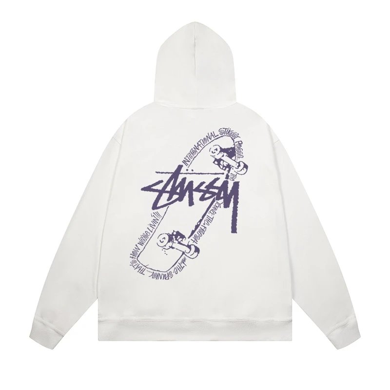 Stussy x Nike The Wing World Trip Navy Hoodie - 15