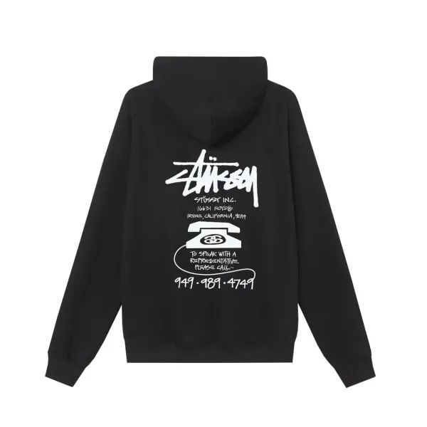 Stussy Floral Collage Hoodie Beige - 28