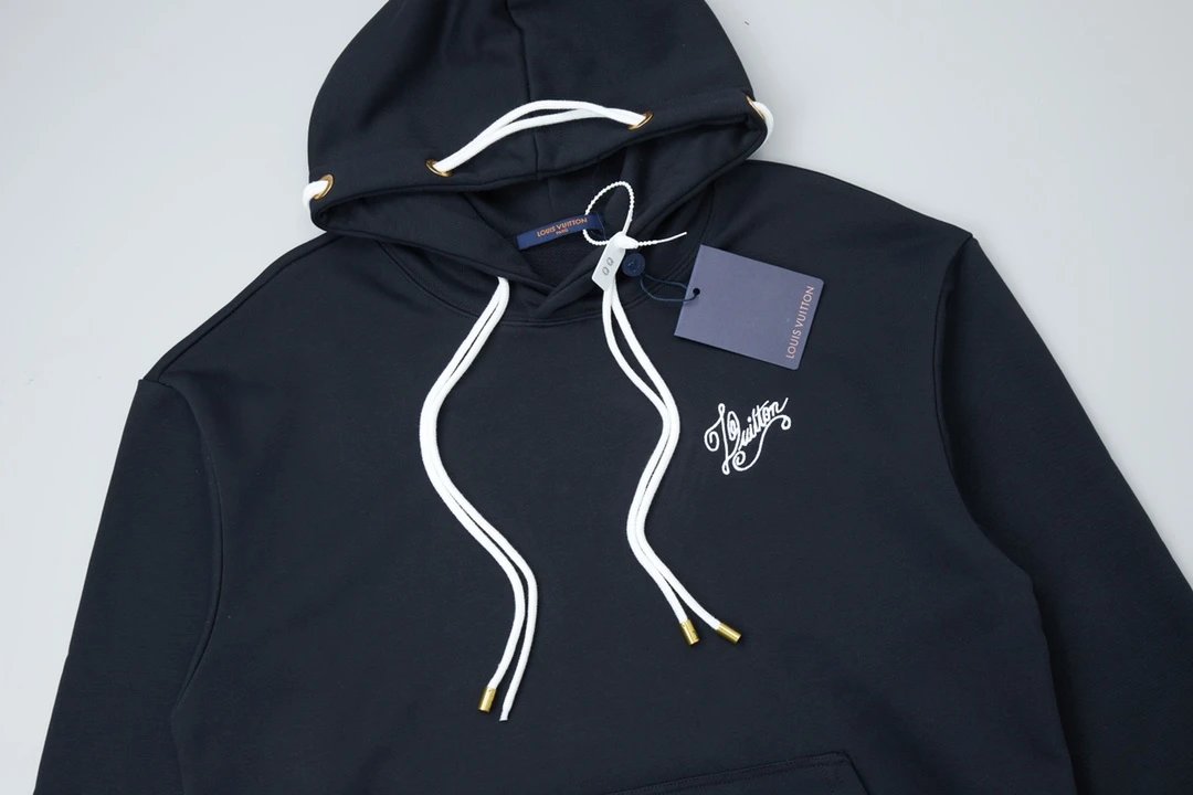 Louis Vuitton Menswear Studio and Atelier Hoodie Black - 5