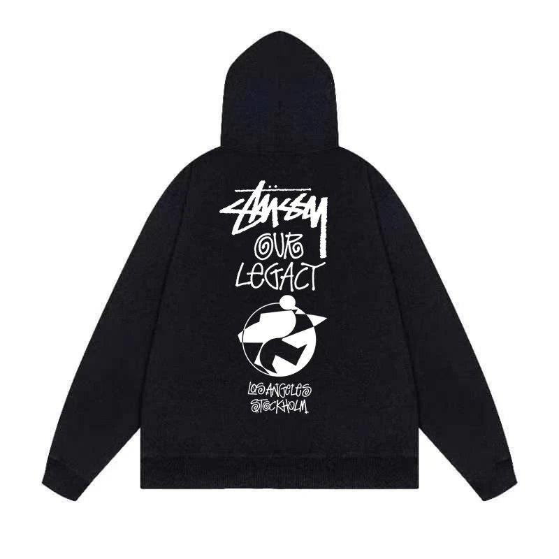 Stussy Drip Logo Hoodie White - 26