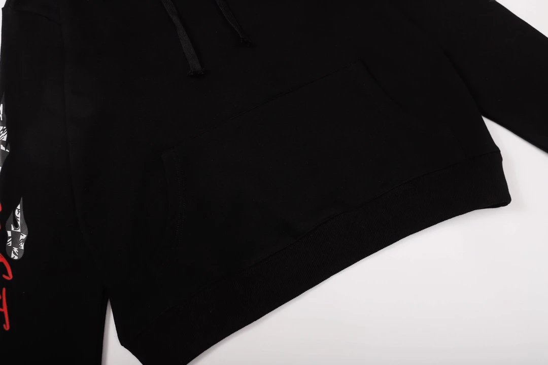 Chrome Hearts All-Over Print Black Hoodie - 6