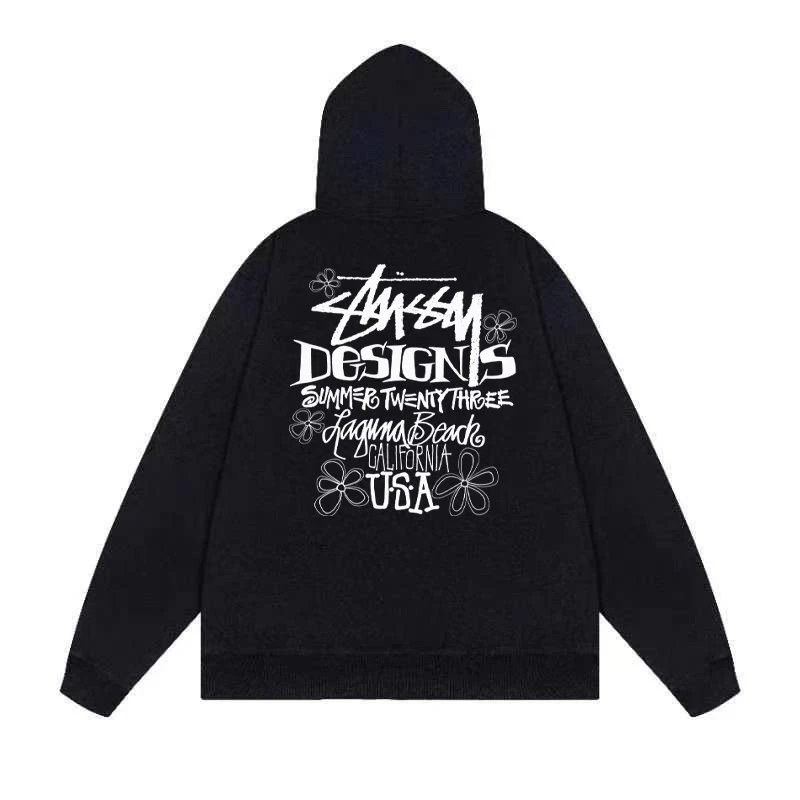 Stussy Drip Logo Hoodie White - 16