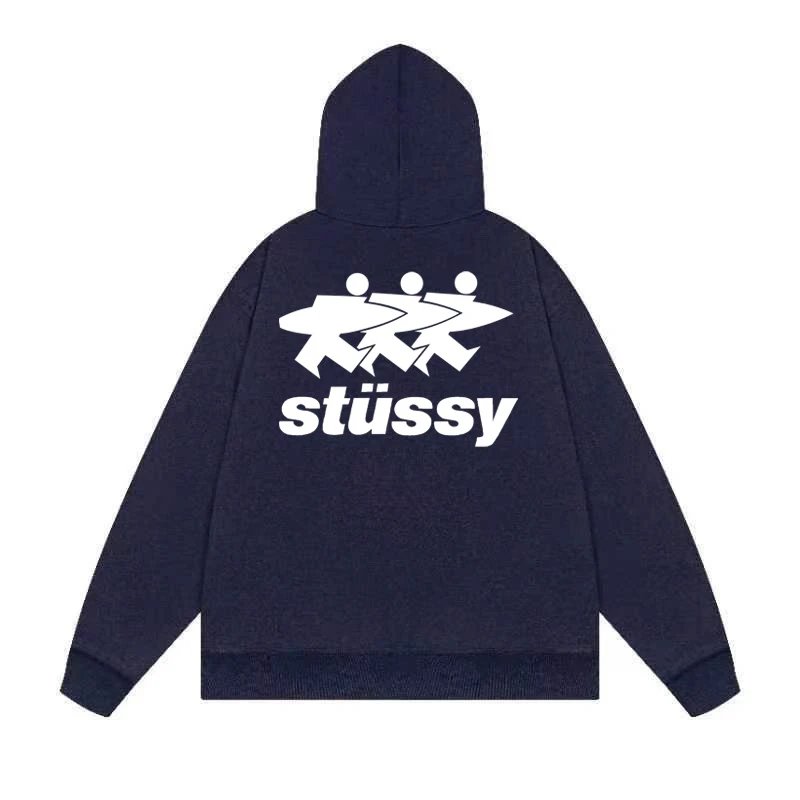 Stussy Drip Logo Hoodie White - 14