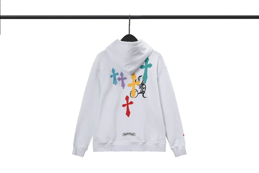Chrome Hearts Link Orange Hoodie - 12